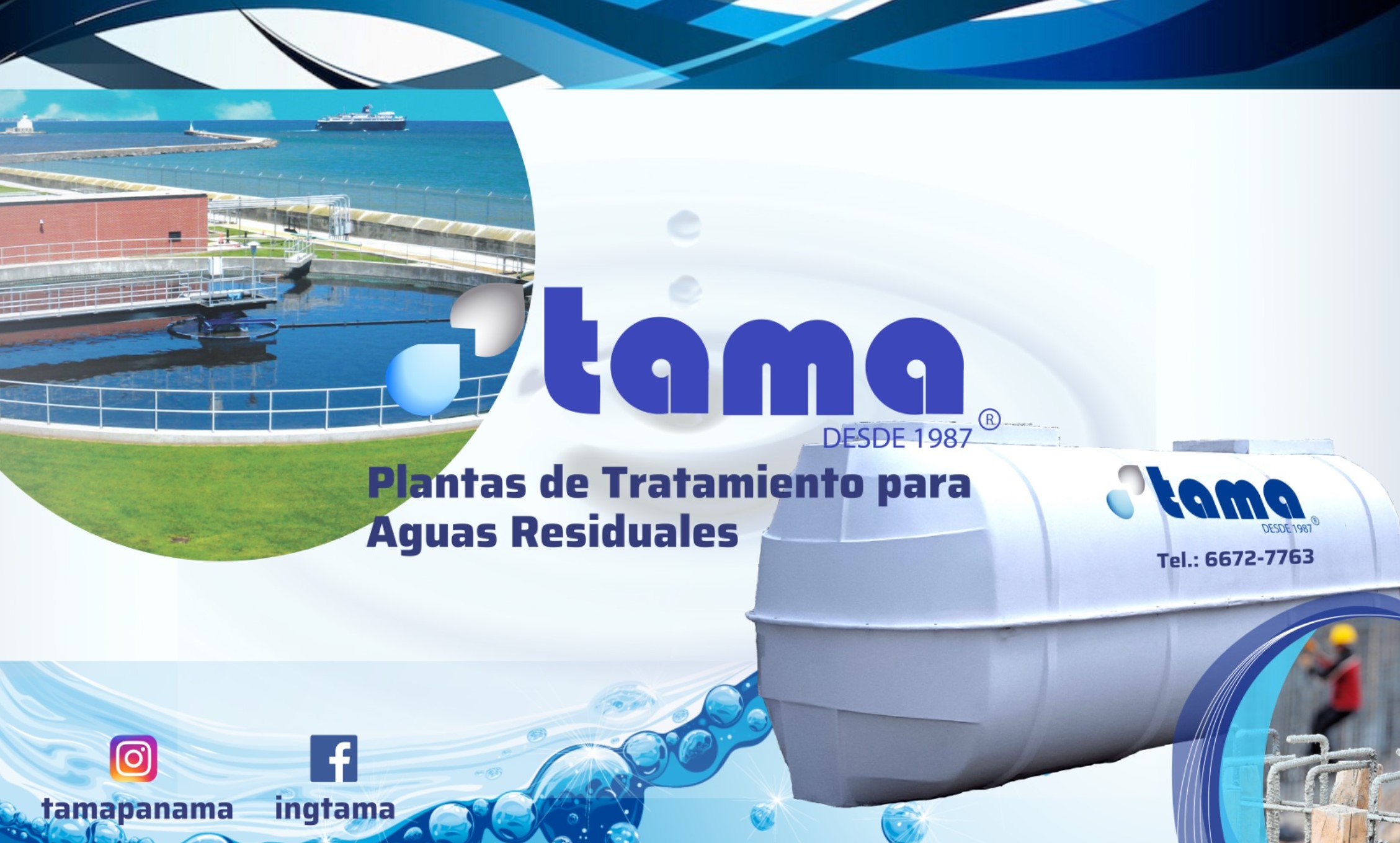 Planta de concreto - vista general