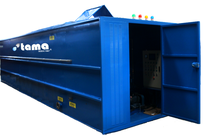 PTAR tipo contenedor - móvil